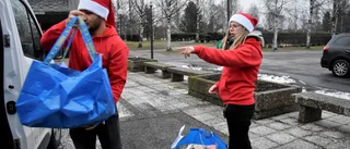 Julglädje: "Så mycket paket till varje familj "