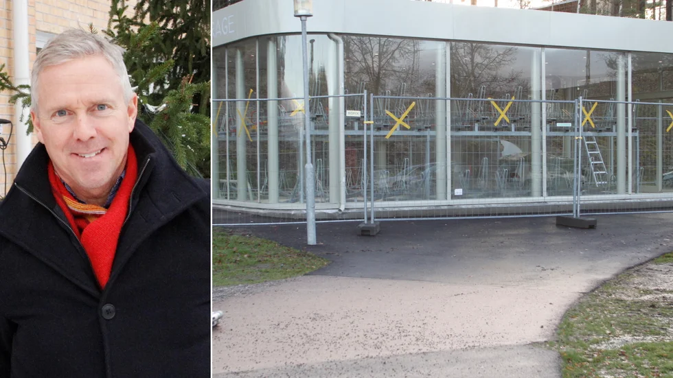 Det nya cykelgaraget (kommunens första) tas i bruk den 1 mars, då det också sker fler nyheter vid Läggesta resecentrum. Stadmiljö- och servicechefen Anders Ekman poängterar dock att det finns andra alternativ, även under tak, för cyklister.
