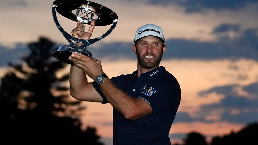 Dustin Johnson vinner Northern Trust i Boston.