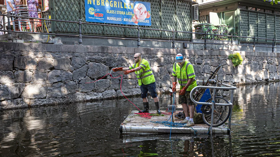 Uppsala kommun gick ut med en avrådan från magnetfiske i Fyrisån tidigare i somras, men nu är det grönt ljus.