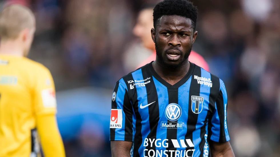 Kingsley Sarfo spelade i Sirius under tre säsonger. 