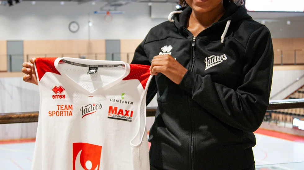 Amanda Okodugha är klar för Visby Ladies.