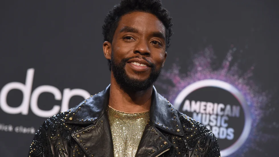 Chadwick Boseman. Akivbild.
