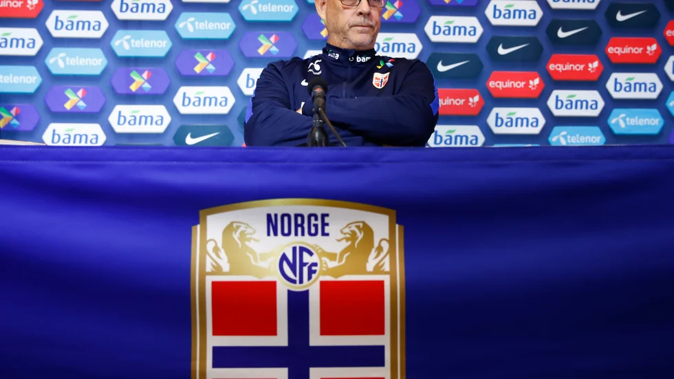 Norges svenske förbundskapten Lars Lagerbäck presenterade truppen på måndagen.