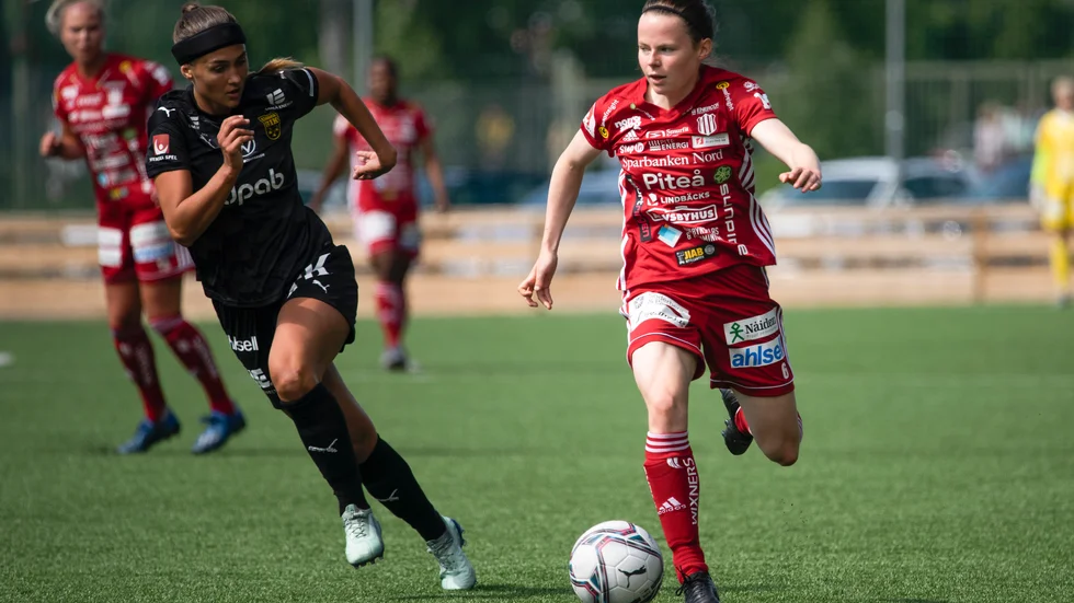 Cailin Michie har öppnat säsongen starkt i Piteåtröjan. Vet fortfarande inte hur det känns att förlora en tävlingsmatch i den klubbens tröja.