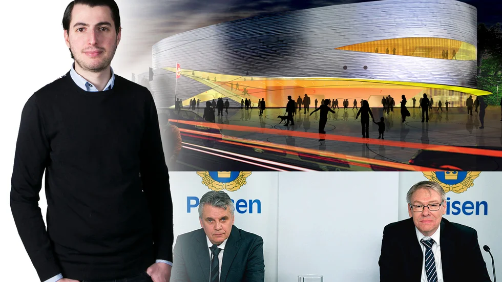 Den ursprungliga planen för Uppsala Arena skrotades. 