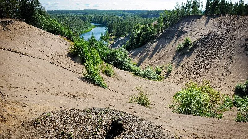 Marranäsvältan över Grand Canion menar insändarskribenten.