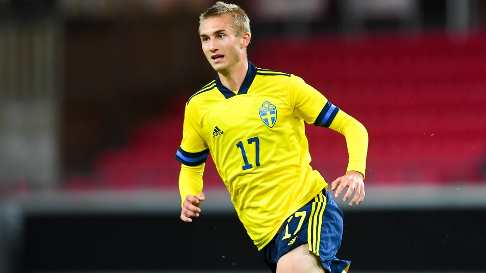 Benjamin Nygren levererade direkt i sin första match från start. Arkivbild.