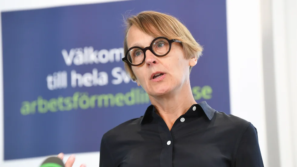 Arbetsförmedlingens analyschef Annika Sundén slår ett slag för utbildning i kristider. Arkivbild.