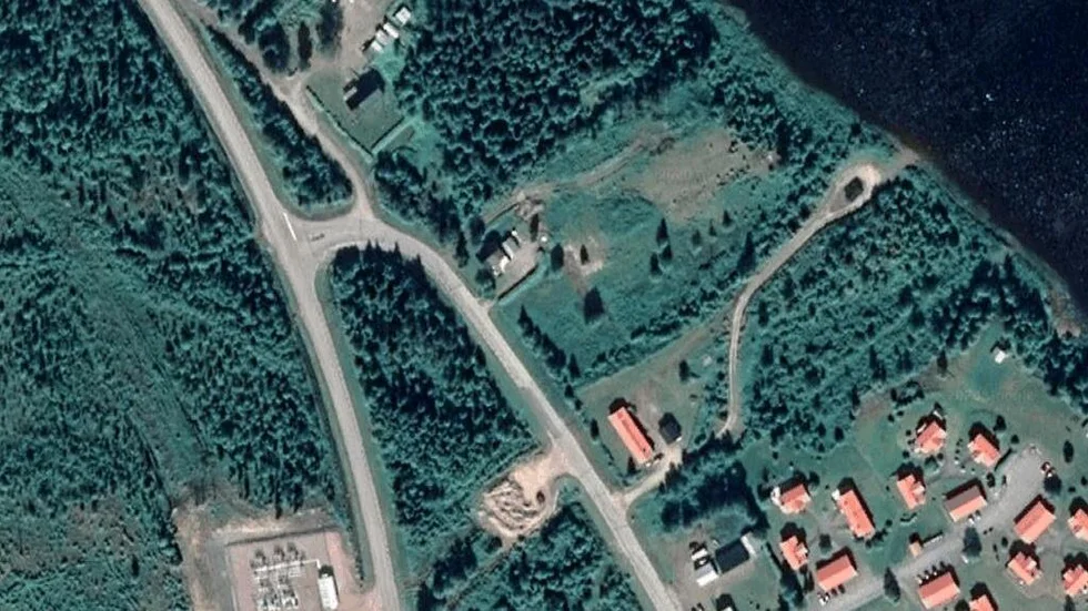 Området kring Kirunavägen 152