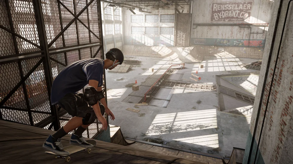 Skateboardspelet "Tony Hawk's pro skater 1+2" är en nyversion av de två första spelen i den numera klassiska "Tony Hawk"-serien. Pressbild.