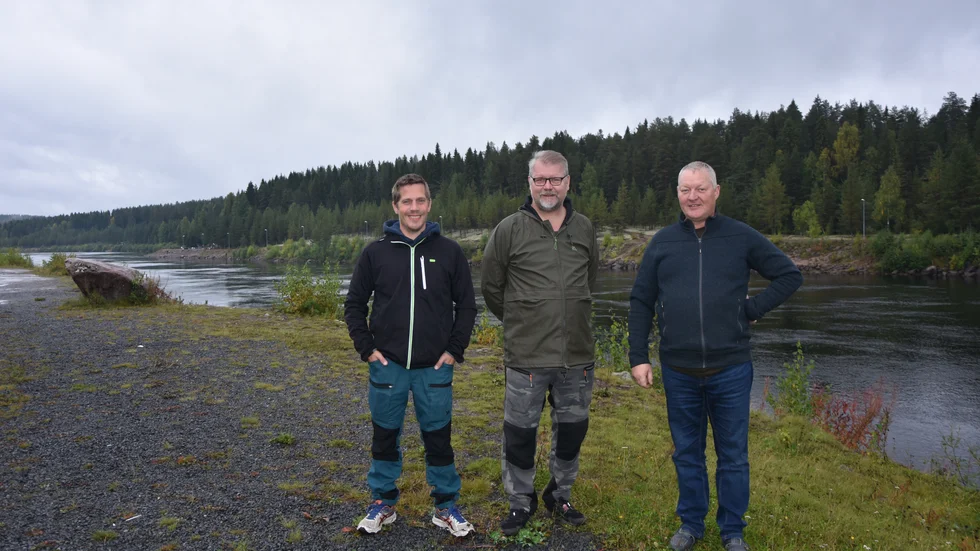 Niklas Hallenbo, styrelseledamot och bevakningsansvarig, Roger Söderström, ordförande, och Bo-Göran Lidberg, bevakningsansvarig. 