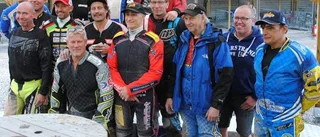 Speedwayglädje när åkare från förr träffades