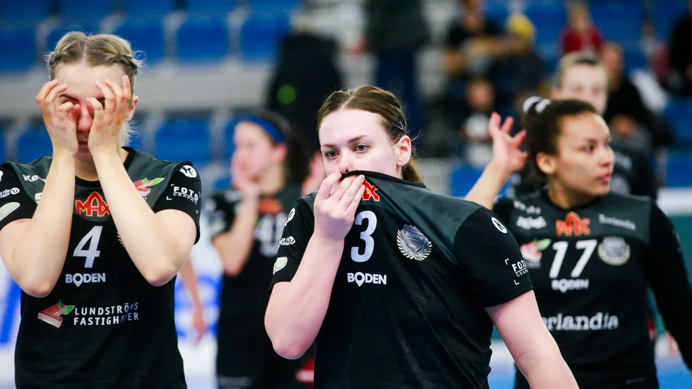 Sara Boye Sörensen har brutit ett finger och missar starten på Boden Handbolls säsong.