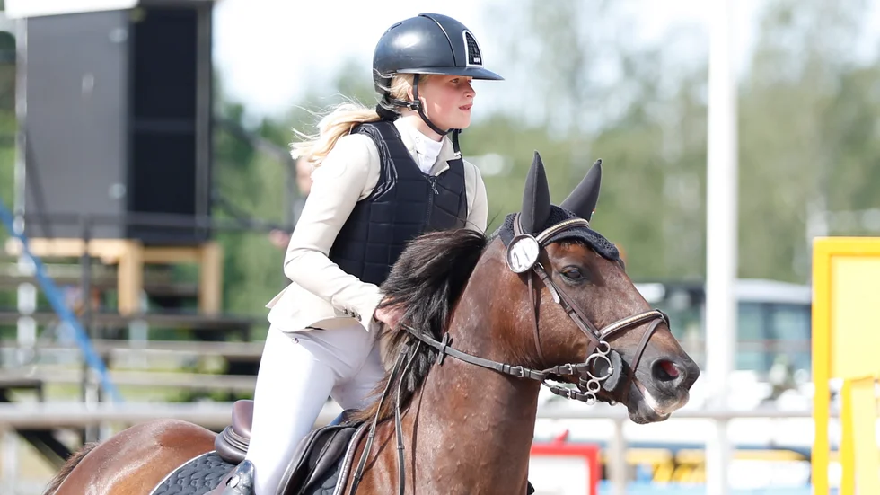 VORF:s Ebba Nylén hoppar i Lätt B och medelsvår B på lördagen medan de som tävlar på söndagen hoppar Lätt E och B.