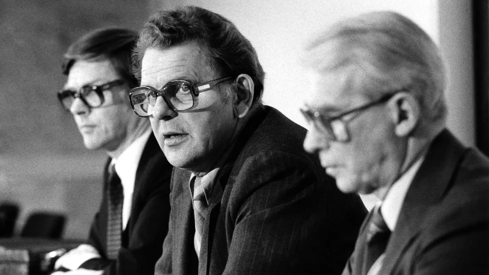 ”Håll gränsen” var Thorbjörn Fälldins uppmaning under 1981.