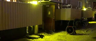 Brand i lägenhet på Norrböle 