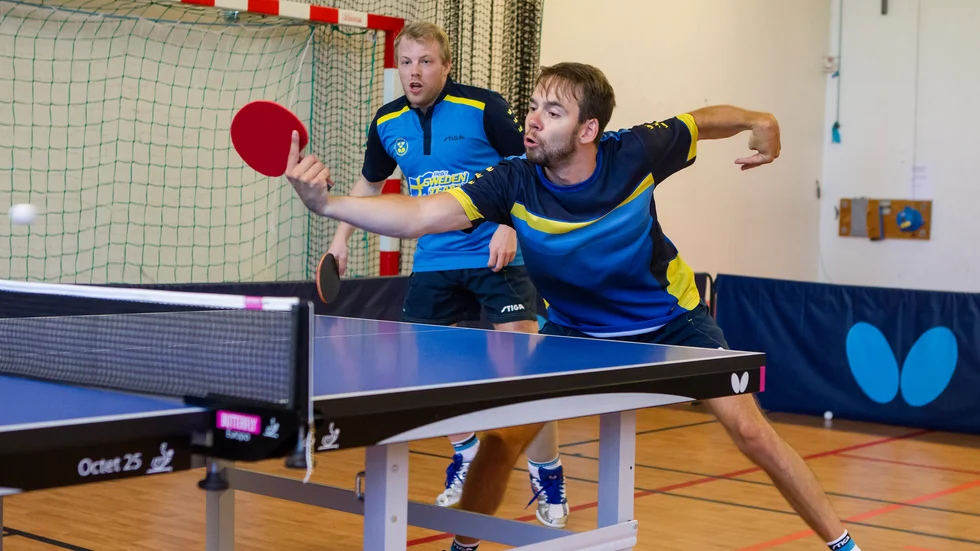Emil Andersson och Linus Karlsson gjorde sin första dubbelmatch tillsammans på länge mot Köping. Det blev seger för både paret och Västers efter ett riktigt drama. 