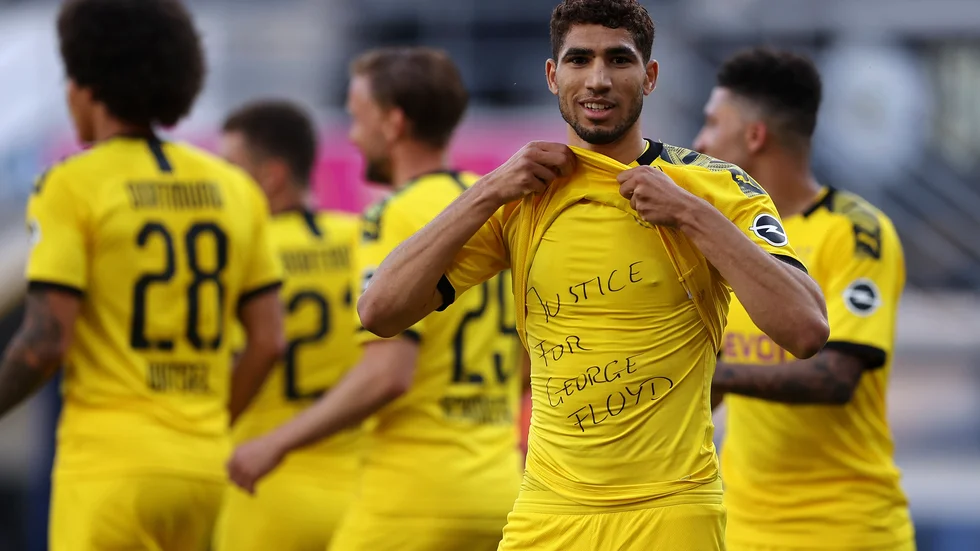 Achraf Hakimi har skrivit på för storklubben Inter.