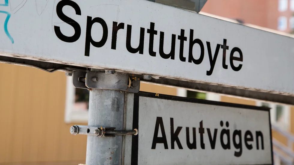 Sprututbyte är ett sätt att begränsa spridningen av hepatit C bland droganvändare. Arkivbild.