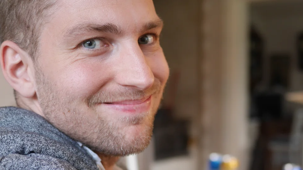 Jonas Englund, Visby, fick bäst resultat att alla som skrev högskoleprovet på Gotland i oktober.