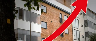 Bostadsrättspriser i länet stiger näst mest i landet 
