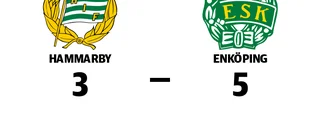 Hammarby kunde inte stoppa formstarka Enköping