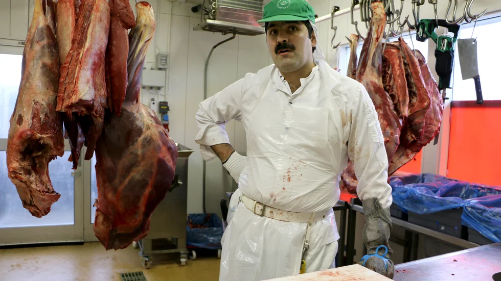 Nawid Soltani är upprörd över att Facebooksidan för Arnemarks köttservice vid två tillfällen blivit kapad och kopierad.