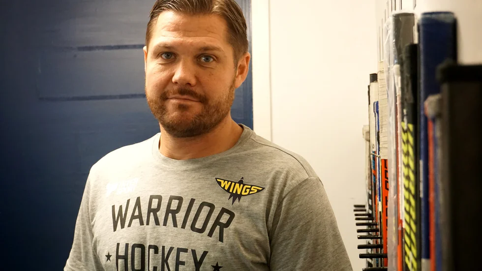 Wings tränare Mattias Valente ser fram emot resten av säsongen.