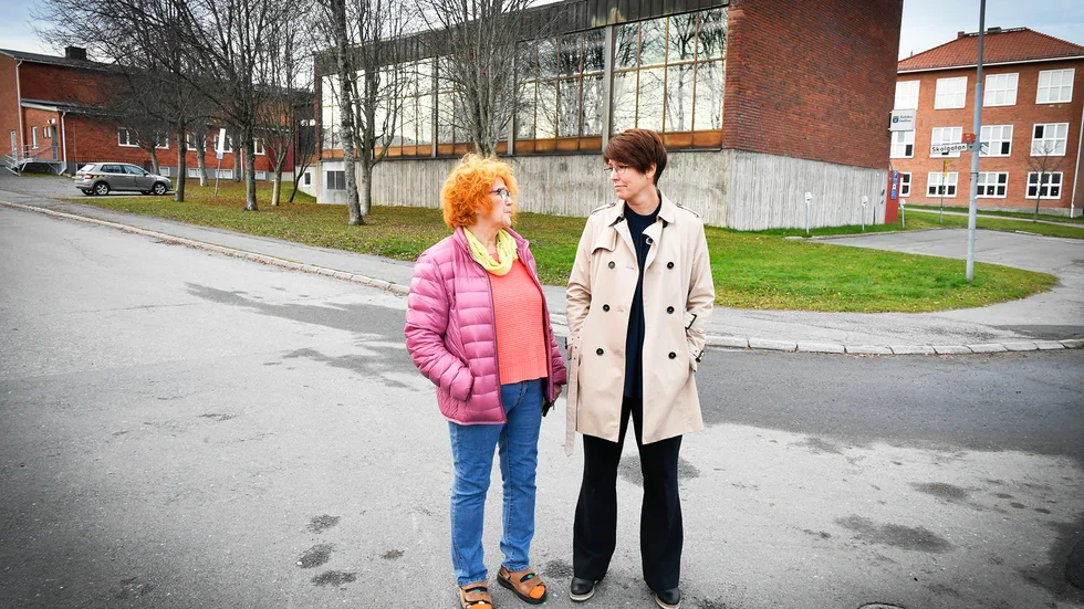 Maud Ragnestam och Jenny Eriksson är oroliga över hur våldet tagit ett grepp om Boliden.