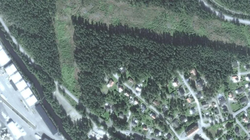 Området kring Bergalidsvägen 16