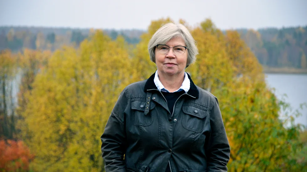 Turistföretagaren Gunhild Stensmyr är beredd att ta strid för att stoppa planerna på en vindkraftspark på den finska sidan av Torneälven. 