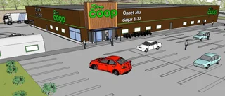 Så är tidplanen för Coop-butiken på Norrböle