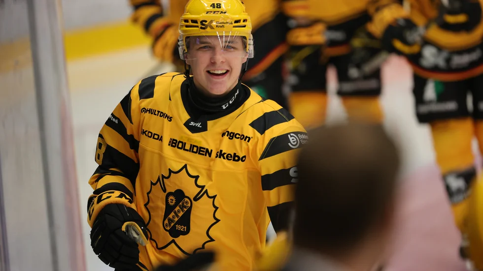 Skellefteås Jonatan Berggren. Arkivbild.