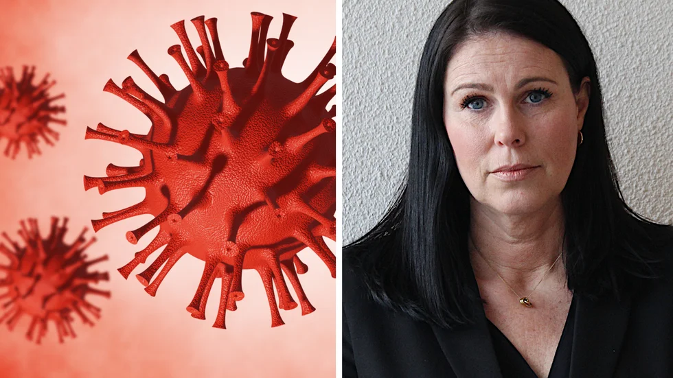 Socialchef Caroline Strand uppger att man nu fått inom smitta inom hemtjänsten.