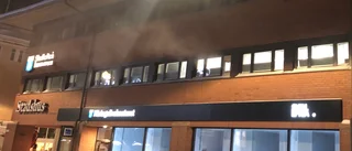 Larm om brand i Stadshuset – var rök efter byggarbete
