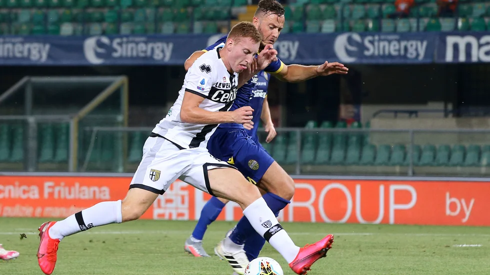 Dejan Kulusevski genomgick en formsvacka innan coronakrisen stoppade ligaspelet i Serie A. Arkivbild.