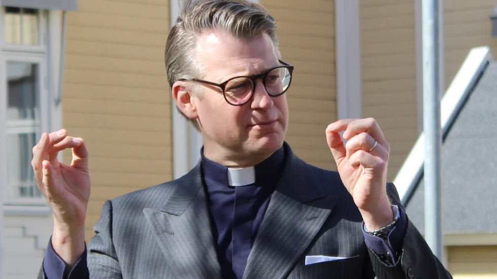 Pär Österlund, kyrkoherde i Finspångs församling.