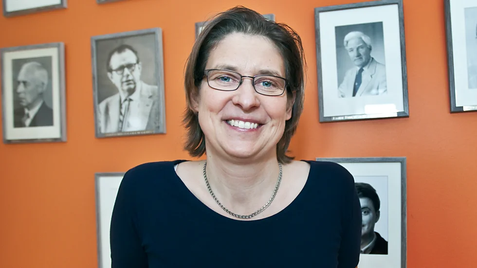 Eva Mörk vid Uppsala Universitet sitter i nobelpriskommittéen. 
