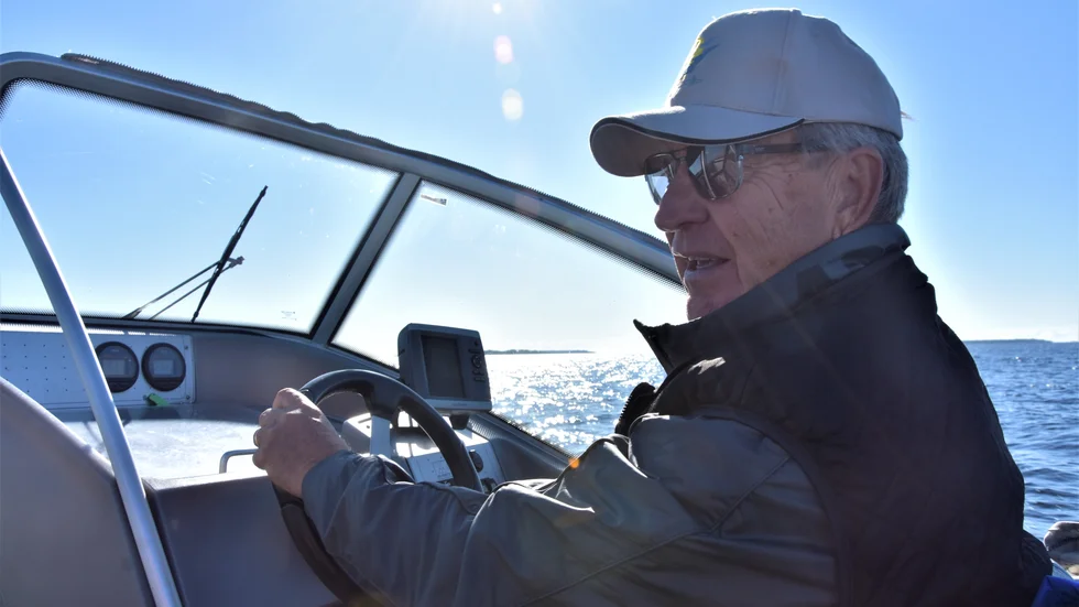 Ulf Lindgren bjöd på tisdagskvällen in lokala kommun- och regionpolitiker samt landshövdingen, till ett möte när Junköfiskarna klev i hamn. (Arkivbild)