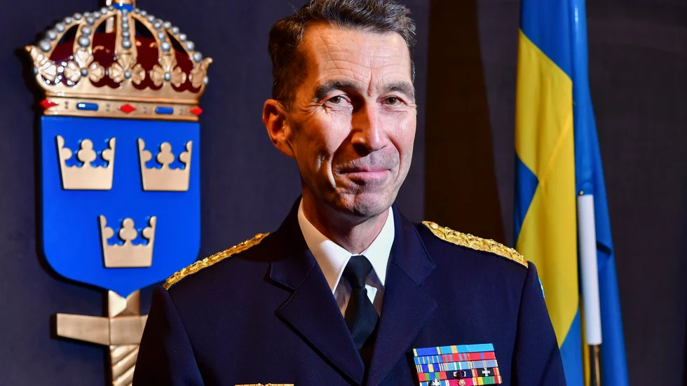 Överbefälhavare Micael Bydén. Arkivbild.