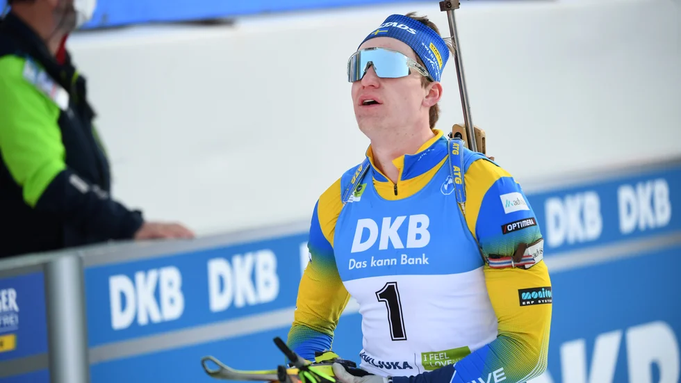 Martin Ponsiluoma var den enda i det svenska laget som sköt fullt. Arkivbild.
