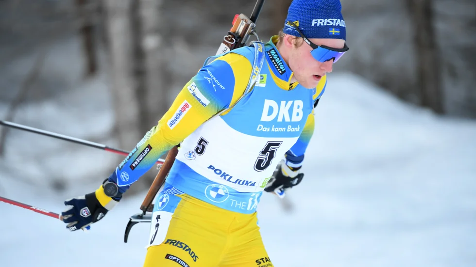 Sebastian Samuelsson kom tvåa i Nove Mestos sprint. Arkivbild.