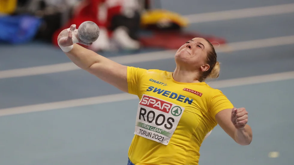 Fanny Roos slog sitt svenska rekord med råge.