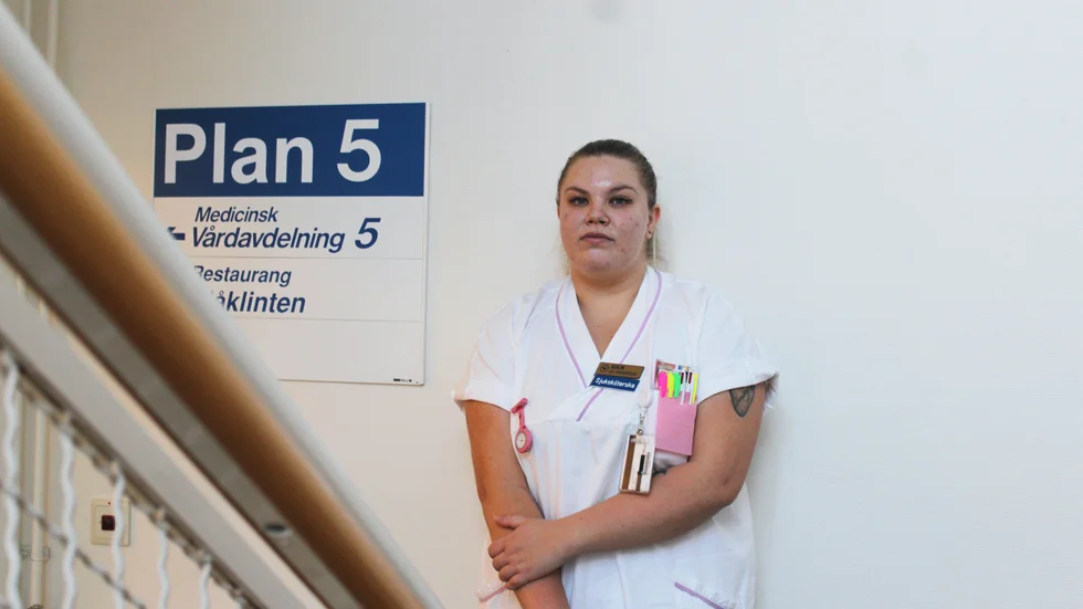 Malin Alnefjord tycker att de förväntningar hon haft på sitt yrke stämmer överens med verkligheten.