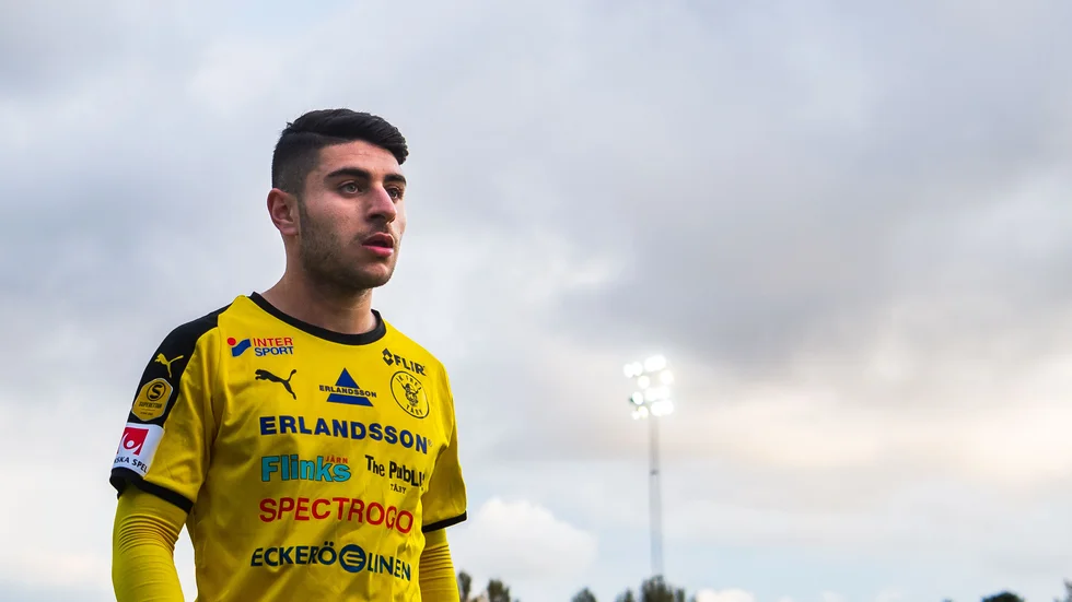 André Alsanati lämnade i vintras Hammarby och samarbetsklubben Frej för att i stället skriva på för AFC Eskilstuna i superettan.