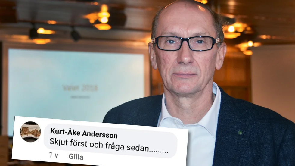 "Det där blev så dumt, så galet, jag tänkte mig inte för. Jag såg inlägget och blev rasande över alla stölder som drabbar så många enskilda människor" säger Kurt-Åke Andersson.