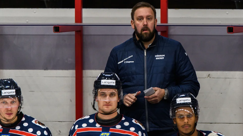 Thomas Engman, tränare i Mörrum.