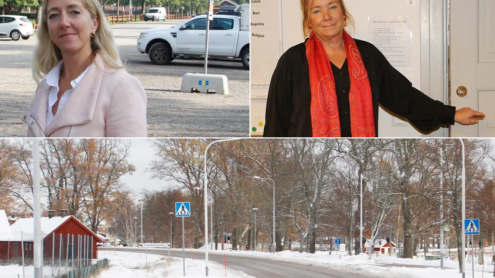 Både föräldern Annika Grundberg och rektorn Nina Lidfors är mycket frågande till remisssvaret från Trafikverket, angående den omdiskuterade väg 223 ovanför Gripsholmsskolan.