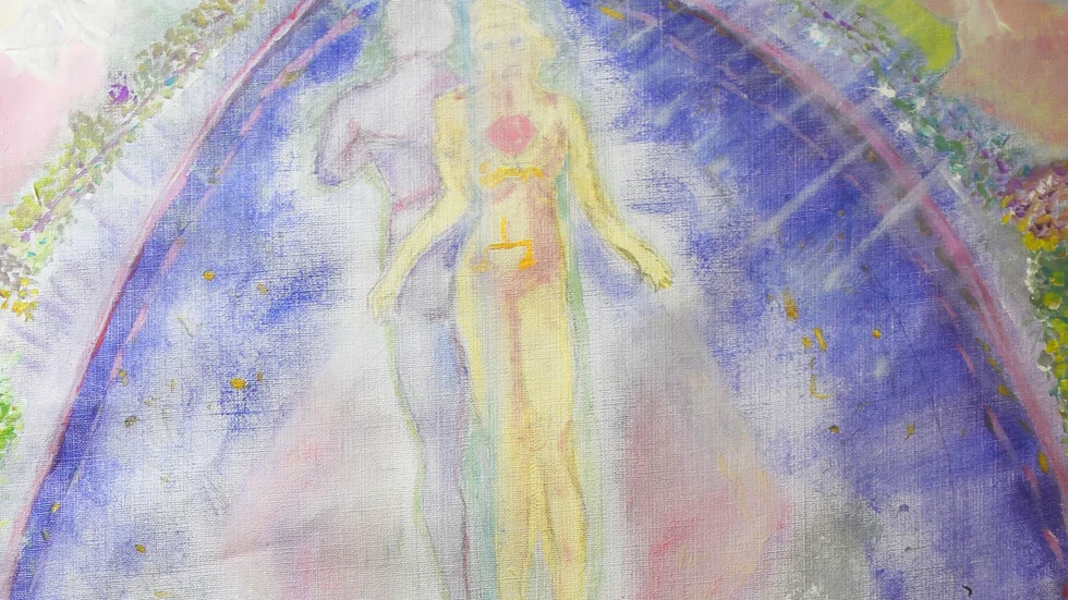 Andrea Jones, "The Balance of Life", olja.